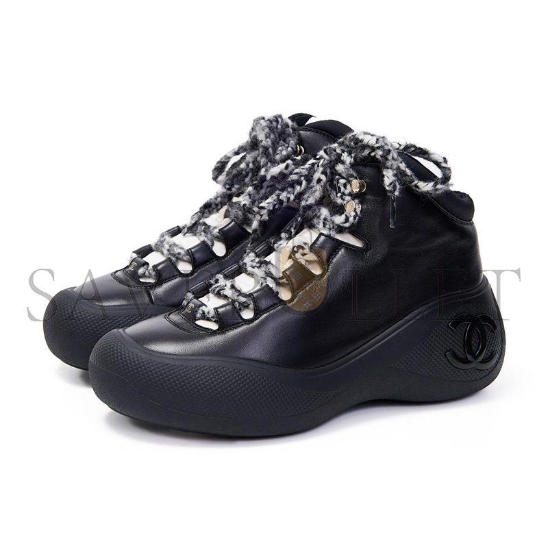 Ch*el coco neige cc chunky high top sneakers g39498